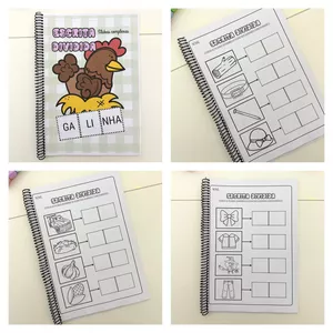 Imagem de capa para o Ebook Apostila Escrita Dividida- Sílabas Complexas