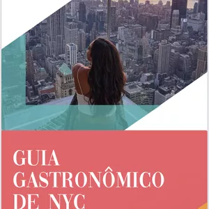 Imagem de capa para o Ebook Guia gastronômico de Nova York