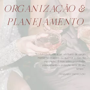 Imagem de capa para o Curso online MINICURSO: Organização e Planejamento