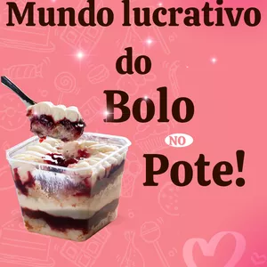 Imagem de capa para o Ebook Bolos de potes