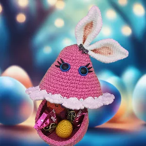 Imagem de capa para o Ebook Receita de Ovo de Páscoa Amigurumi com Surpresa