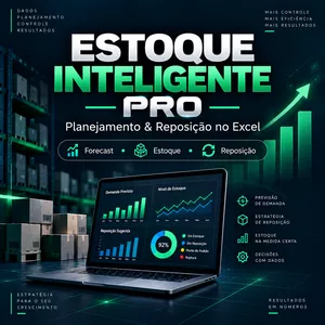 Imagem do curso Estoque Inteligente PRO | Planejamento e Reposição no Excel