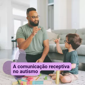 Imagem de capa para o Curso online Comunicação receptiva: o uso de apoio visual no autismo