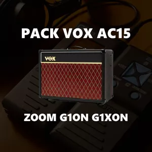 Imagem de capa para o Ebook Pack Vox AC15 - Zoom G1ON | G1XON