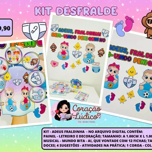 Imagem de capa para o Ebook 🩵Kit - Desfralde 💜
