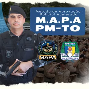 Imagem do curso MAPA PMTO: Método de Aprovação Policial Acelerado na Polícia Militar de Tocantins