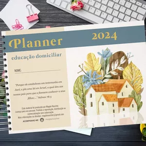 Imagem de capa para o Ebook Planner 2024