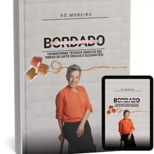 Imagem de capa para o Curso online eBook Bordado Bainha Aberta + Video Aula