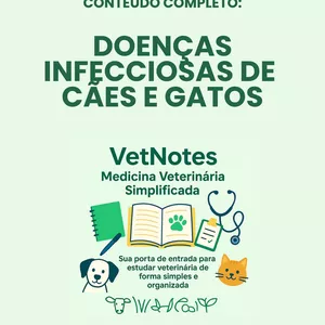 Imagem de capa para o Ebook VetNotes – Doenças Infecciosas de Cães e Gatos