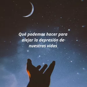 Imagen de portada para Ebook Qué podemos hacer para alejar la  depresión de nuestras vidas