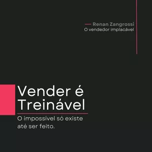 Imagem de capa para o Ebook VENDER É TREINÁVEL