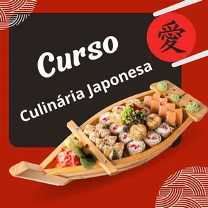 Imagem de capa para o Curso online 🎌 CURSO COMPLETO DE CULINÁRIA JAPONESA