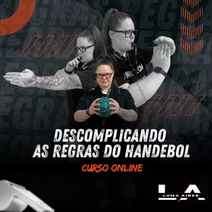 Imagem de capa para o Curso online DESCOMPLICANDO AS REGRAS DO HANDEBOL