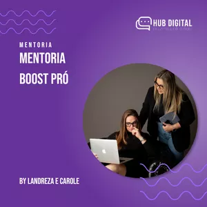 Imagem de capa para o Serviço online Mentoria HUB: Boost PRÓ
