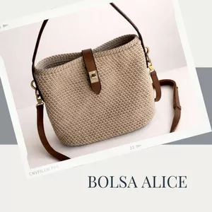 Imagem do curso Bolsa Alice - Curso de Crochê