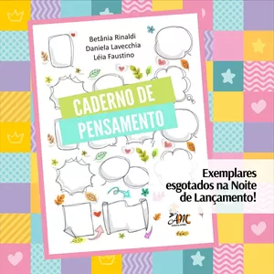Imagem de capa para o Ebook Livro Digital Caderno de Pensamento