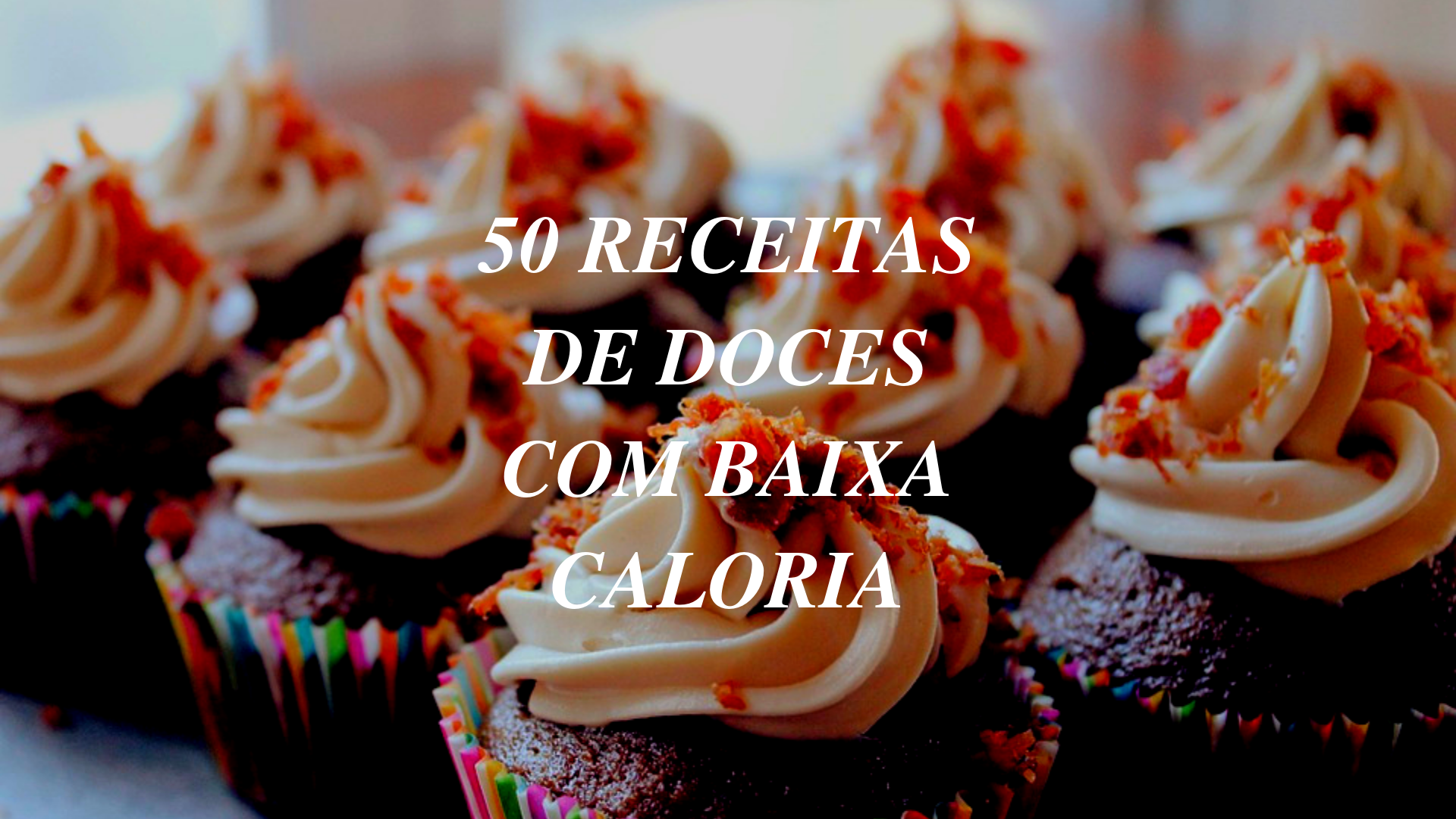 Imagem do curso 50 receitas de doces com baixa caloria
