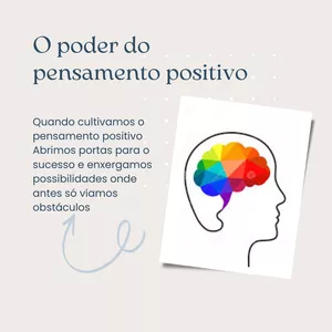 Imagem de capa para o Ebook Ebook: O poder do pensamento positivo