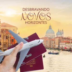 Imagem de capa para o Ebook Desbravando novos horizontes