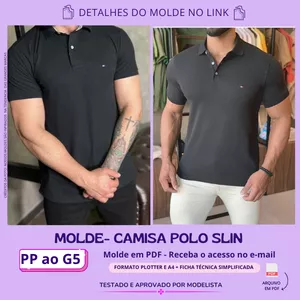 Imagem de capa para o Curso online MOLDE CAMISA POLO SLIN