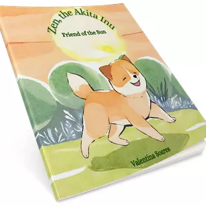 Cover image for Ebook Zen, the Akita Inu Friend of the Sun