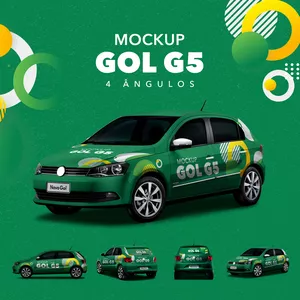 Imagem de capa para o Curso online MOCKUP VOLKSWAGEN GOL G5 - 4 ÂNGULOS
