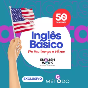 Imagem do curso Inglês Básico no seu Tempo e Ritmo - Exclusivo Método Go 