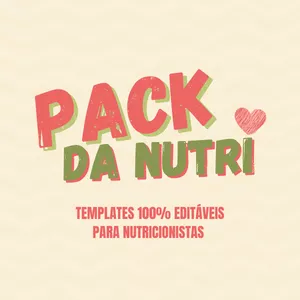 Imagem de capa para o Curso online Pack da Nutri 
