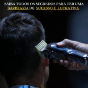 Imagem de capa para o Ebook Lucrando com Barbearia