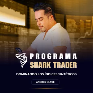 Imagen de portada para Curso online Shark Trader - Dominando Índices Sintéticos