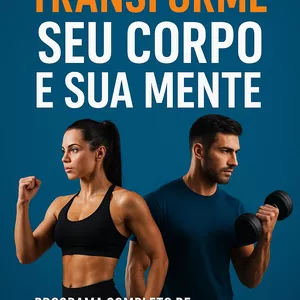 Imagem de capa para o Ebook TRANSFORME SEU CORPO E SUA MENTE