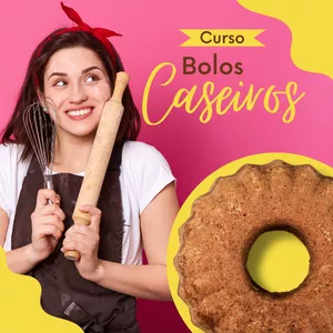 Imagem do curso Curso Bolos Caseiros