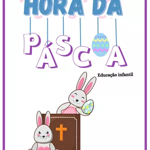 Imagem de capa para o Ebook Atividades de páscoa cristã