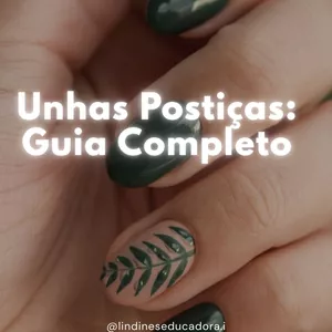 Imagem de capa para o Ebook Unhas Postiças: Guia Completo