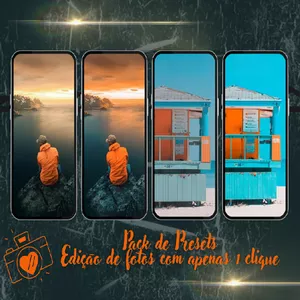 Imagem de capa para o Curso online Pack de Presets - Edição de Fotos em 1 clique 
