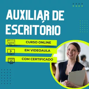 Imagem do curso Curso de Auxiliar de Escritório