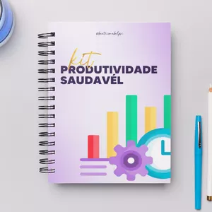 Imagem de capa para o Ebook Kit Produtividade Saudável por Beatriz Mabel