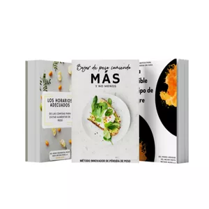Imagen de portada para Ebook BOX Bajar de peso de una vez!