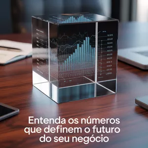 Imagem de capa para o Ebook Diagnóstico Financeiro Entenda os Números que Definem o Futuro do Seu Negócio