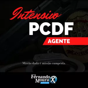 Imagem de capa para o Curso online Intensivo PCDF - Agente e Escrivão