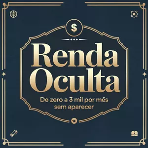 Imagem de capa para o Curso online Renda Oculta: De Zero a 3 Mil Por Mês sem Aparecer