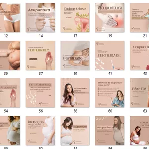 Imagem de capa para o Curso online Pack Acupuntura Fertilidade/Gestação