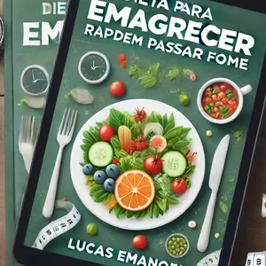 Imagem de capa para o Ebook Dieta para Emagrecer Rápido sem Passar Fome