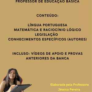 Imagem de capa para o Ebook APOSTILA CONCURSO/PSS FRANCO DA ROCHA-SP 2025: PROFESSOR DE EDUCAÇÃO BÁSICA