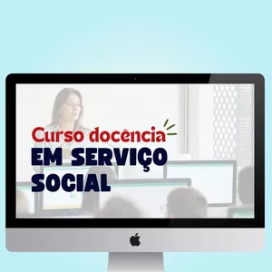 Imagem de capa para o Curso online Docência em Serviço Social
