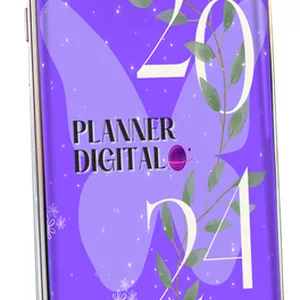 Imagem de capa para o Ebook PLANNER DIGITAL 2024