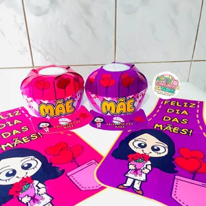 Imagem de capa para o Ebook BONÉ + AVENTAL DIA DAS MÃES LEMBRANCINHA