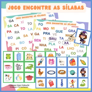 Imagem de capa para o Curso online Jogo Encontre as Sílabas