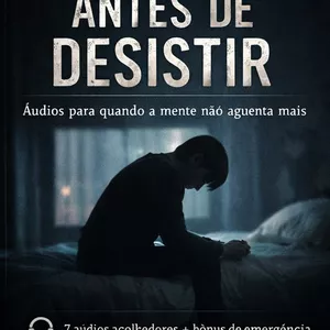 Imagem do curso Antes de Desistir — Áudios para quando a mente não aguenta mais