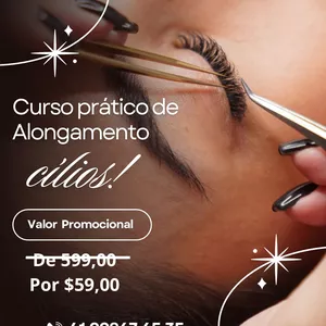 Imagem de capa para o Curso online Curso por R$59,90 com bônus Lash lifting 